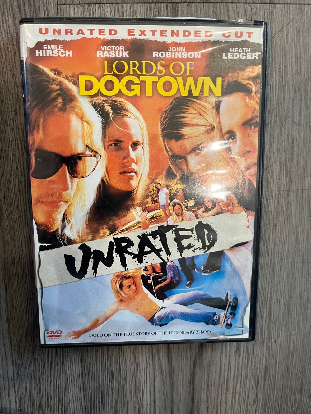 Lords of Dogtown (Unrated) DVD - Yellow, Black, Orange
